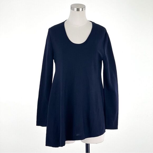 COS Black 100% wool top blouse tunic - Picture 1 of 11